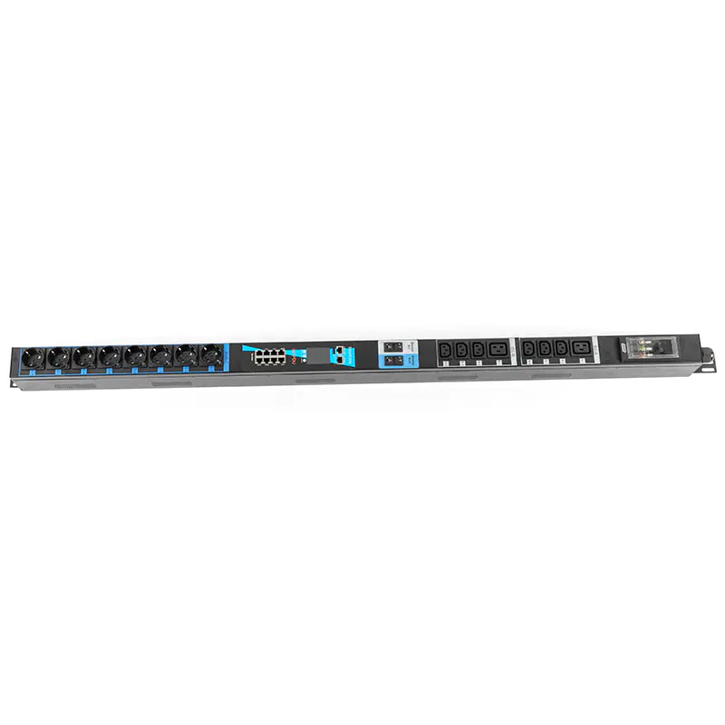 Hidrolik Manyetik Devre 16 Çıkışlı Dikey TCP/IP Sensör eco Smart Rack Pdu