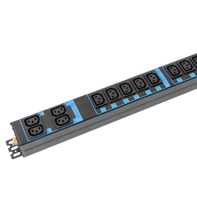 20 Çıkışlı C13 C19 Dikey TCP/IP Sensör eco Smart Rack Pdu