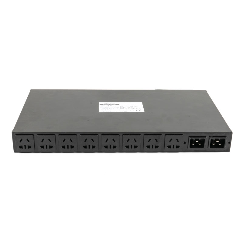 10 Çıkışlı C20 Dikey TCP/IP Sensör eco Smart Rack Pdu 1U